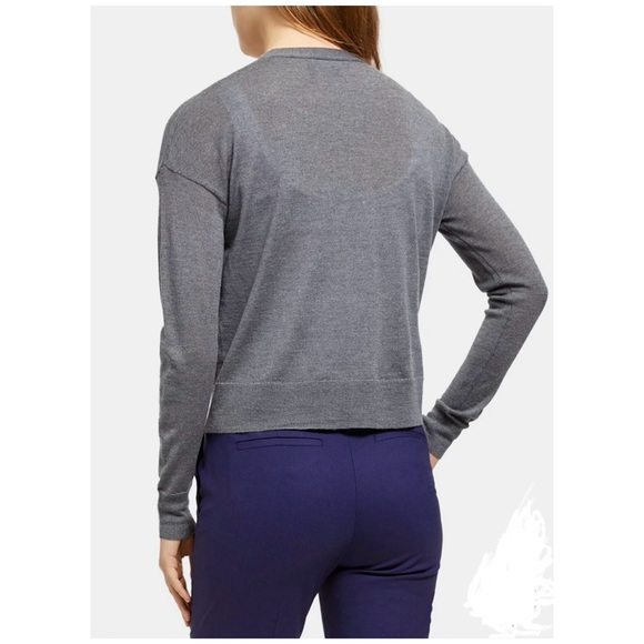 Theory Cropped Cardigan - Picture 3 of 6